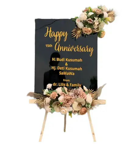 Papan Bunga Akrilik Melakasari